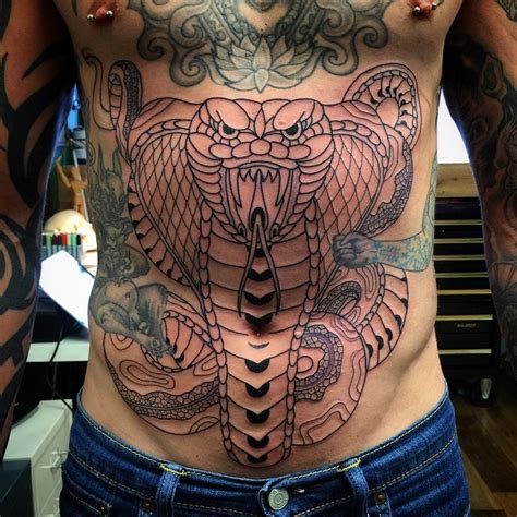 tattoos for guys stomach